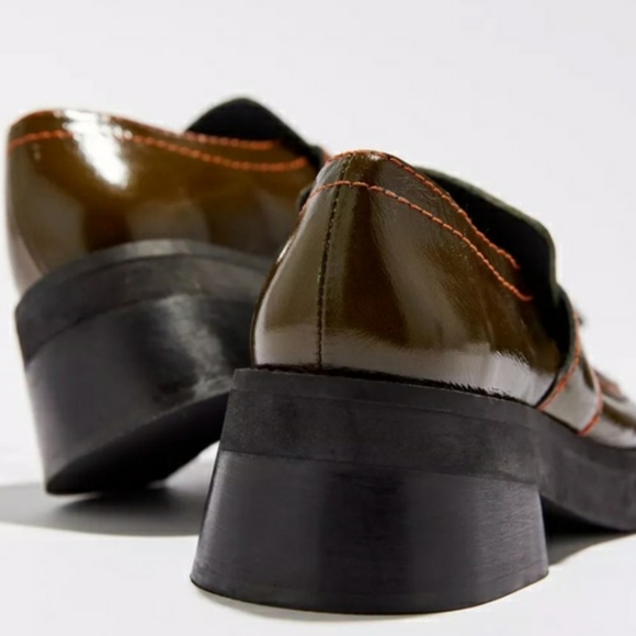 E8 By Miista Lib Loafer In Khaki - Picture 10 of 11